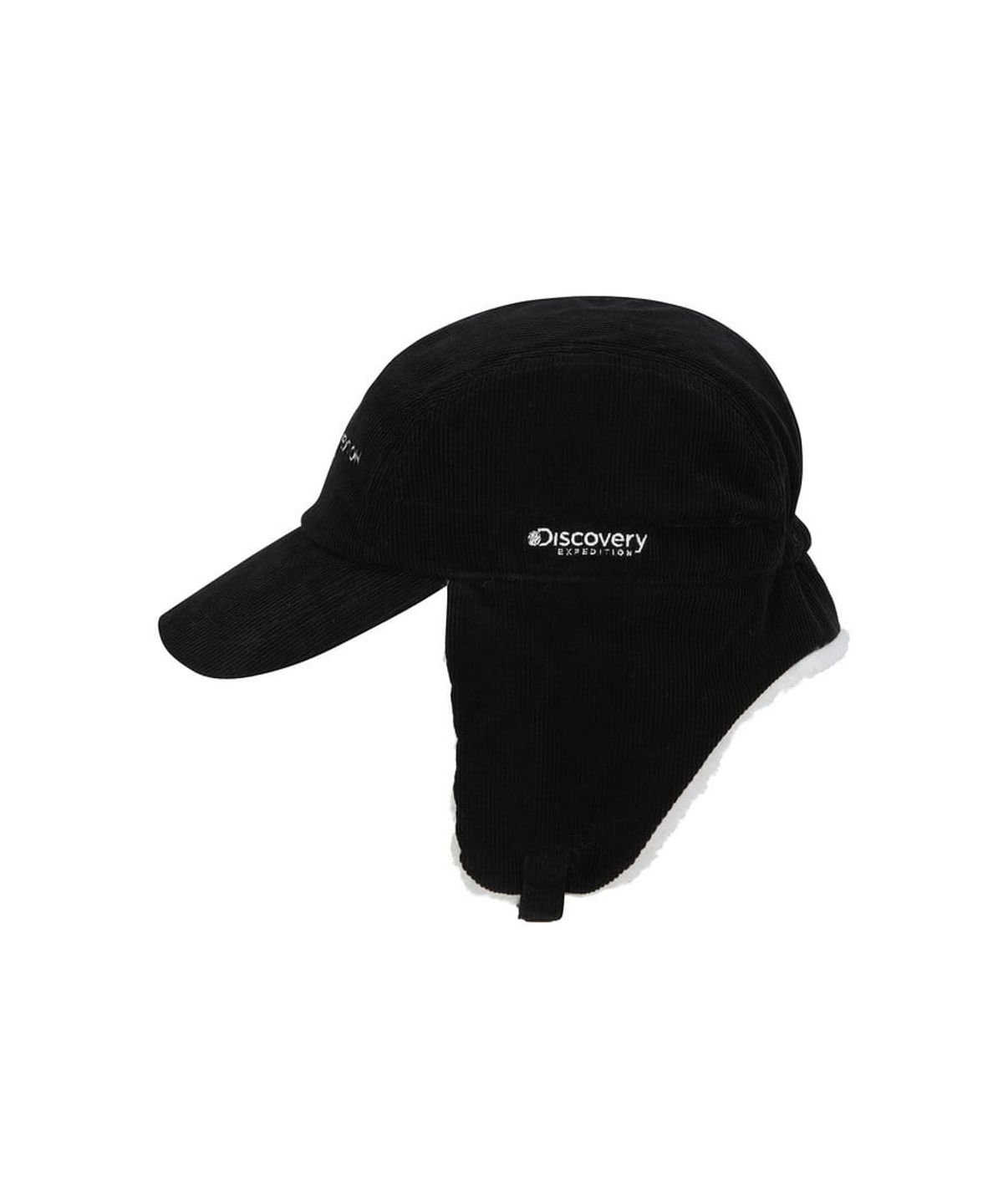 디스커버리 익스페디션(DISCOVERY EXPEDITION) 코듀로이 트래퍼 (BLACK)
