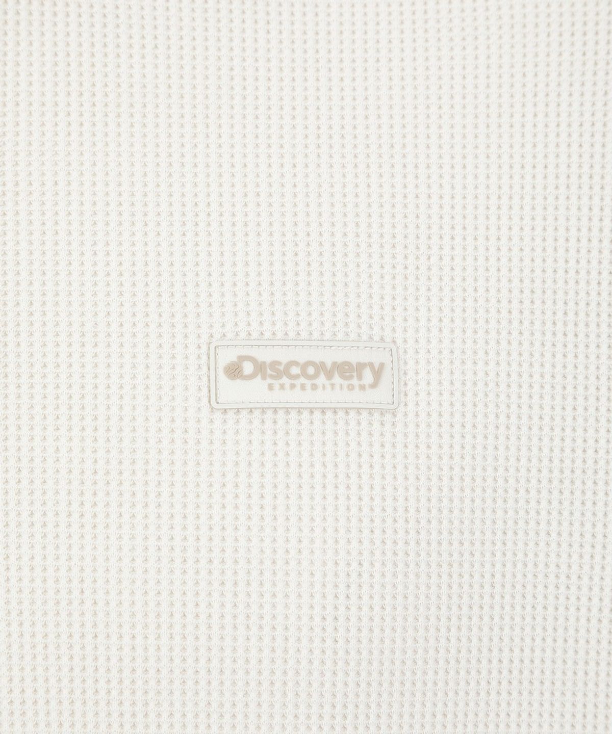 디스커버리 익스페디션(DISCOVERY EXPEDITION) 남성 와플 긴팔티 (IVORY)
