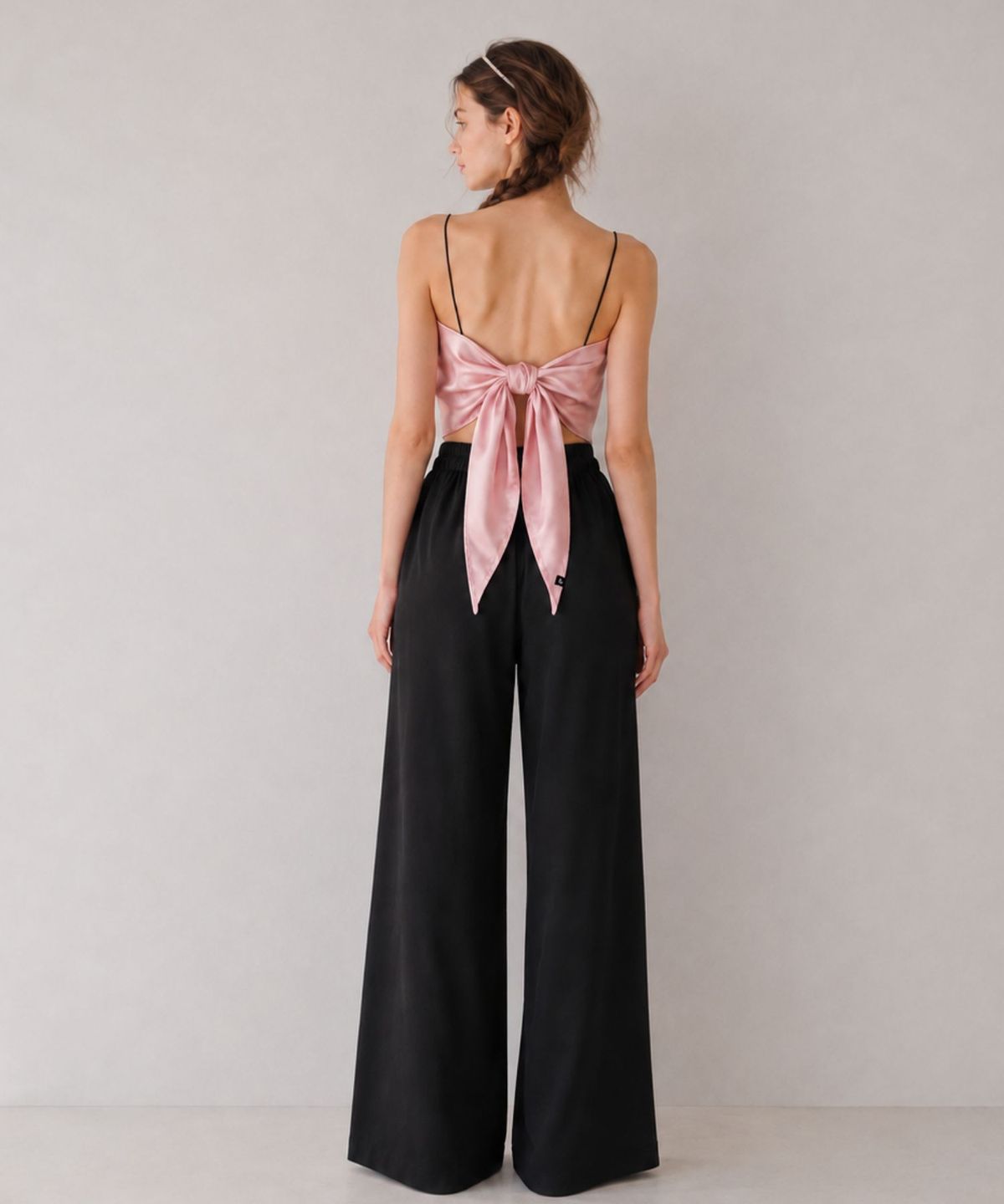 블랙크러쉬(BLACRUSH) Ice Cooling Wide Pants / 블랙