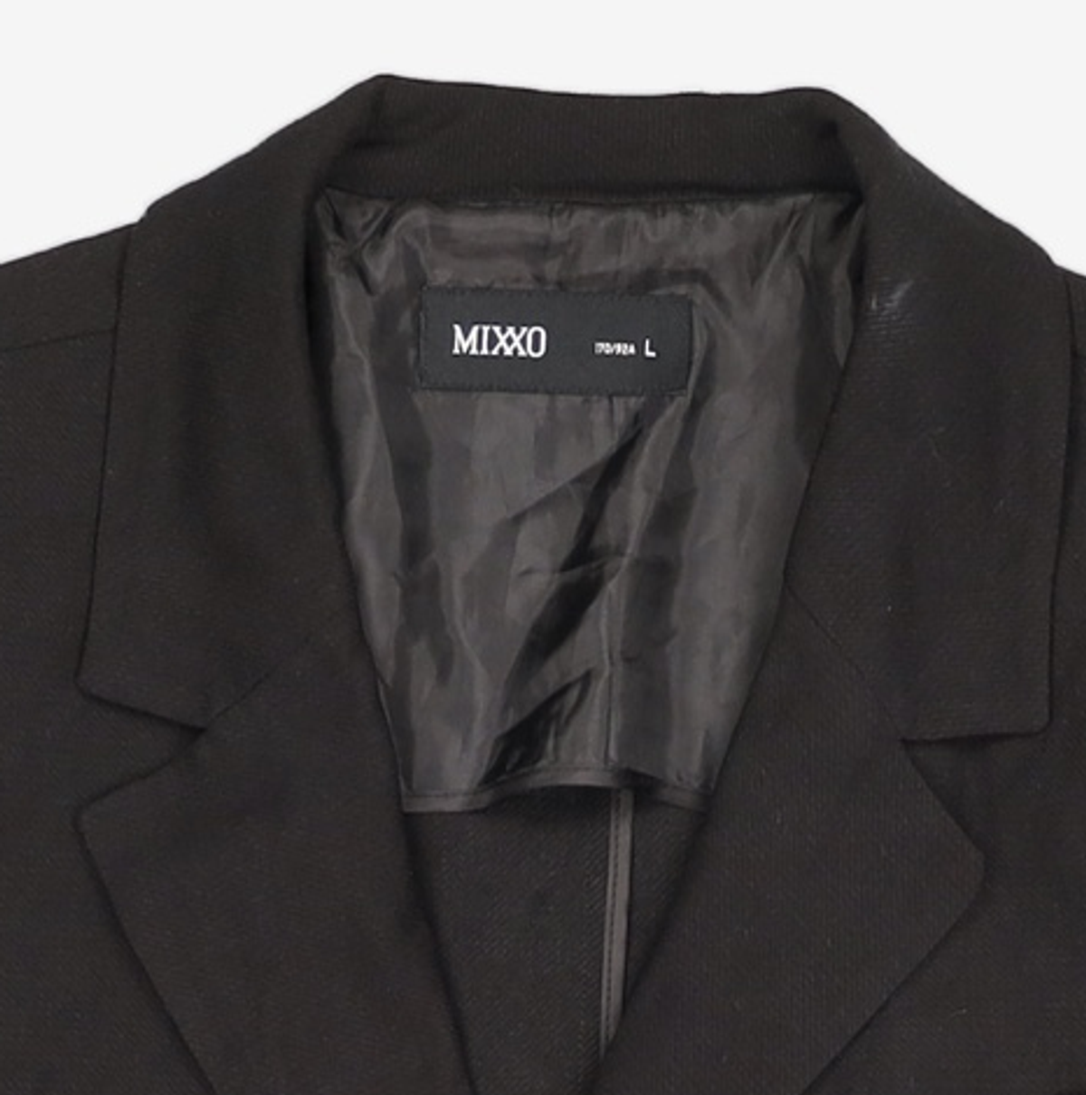 미쏘(MIXXO) 셋업)테일러드 싱글 반팔자켓_MIWJKD562B M