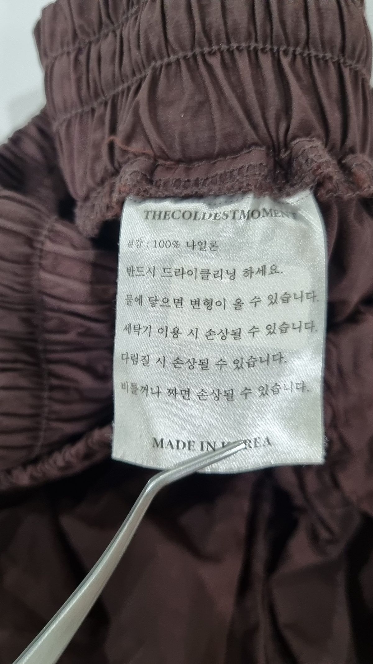 더콜디스트모먼트(THECOLDESTMOMENT) 기타 바지 M
