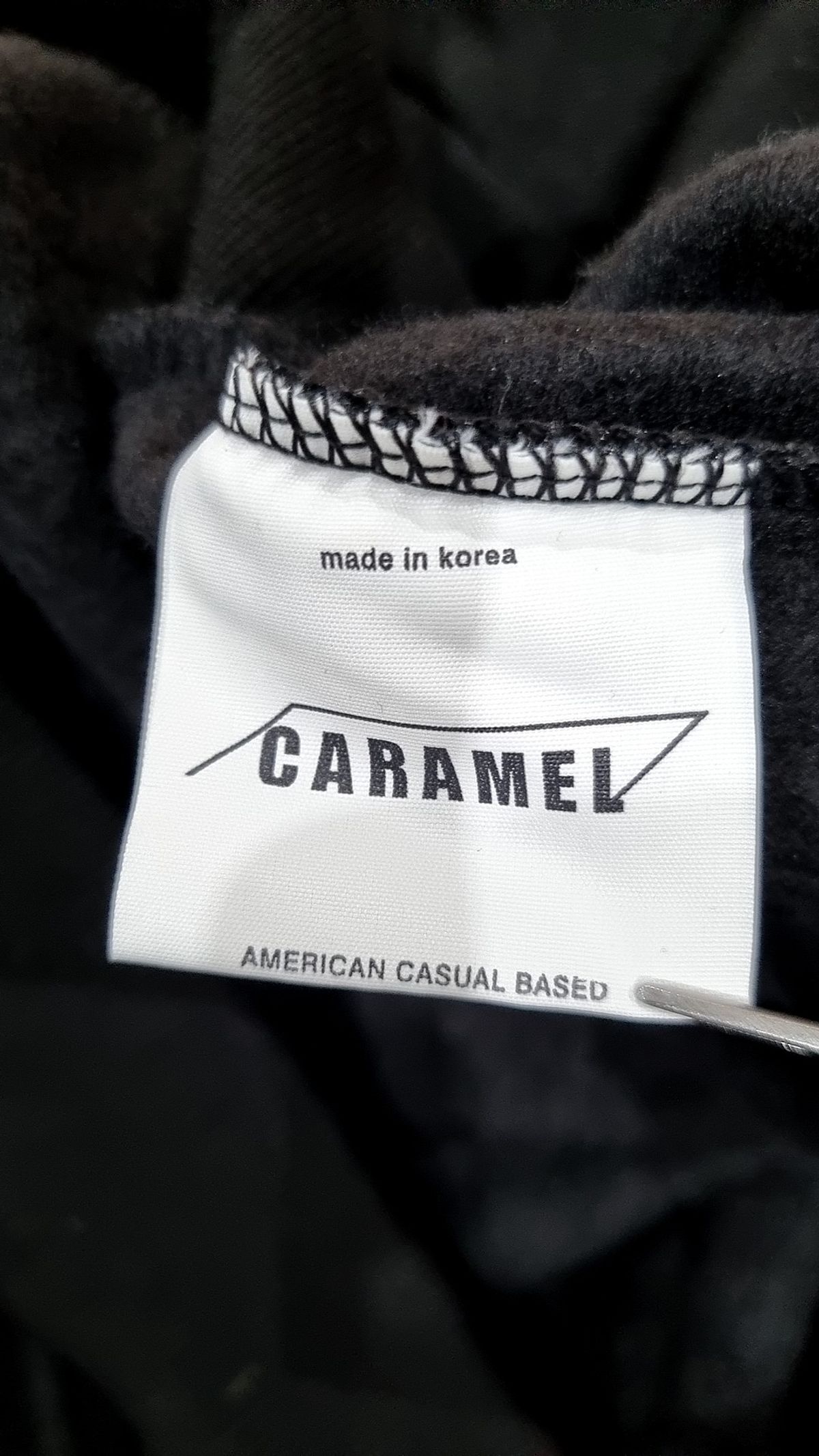 카라멜(CARAMEL) 후드 티셔츠 XL