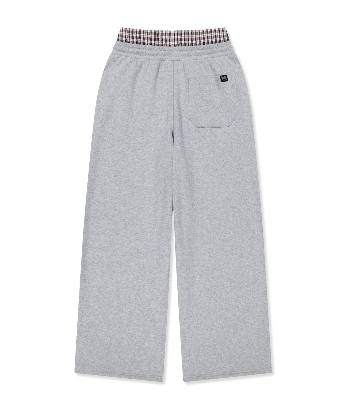 브라운브레스(BROWNBREATH) W CHECK SAGGING PANTS (2colors)