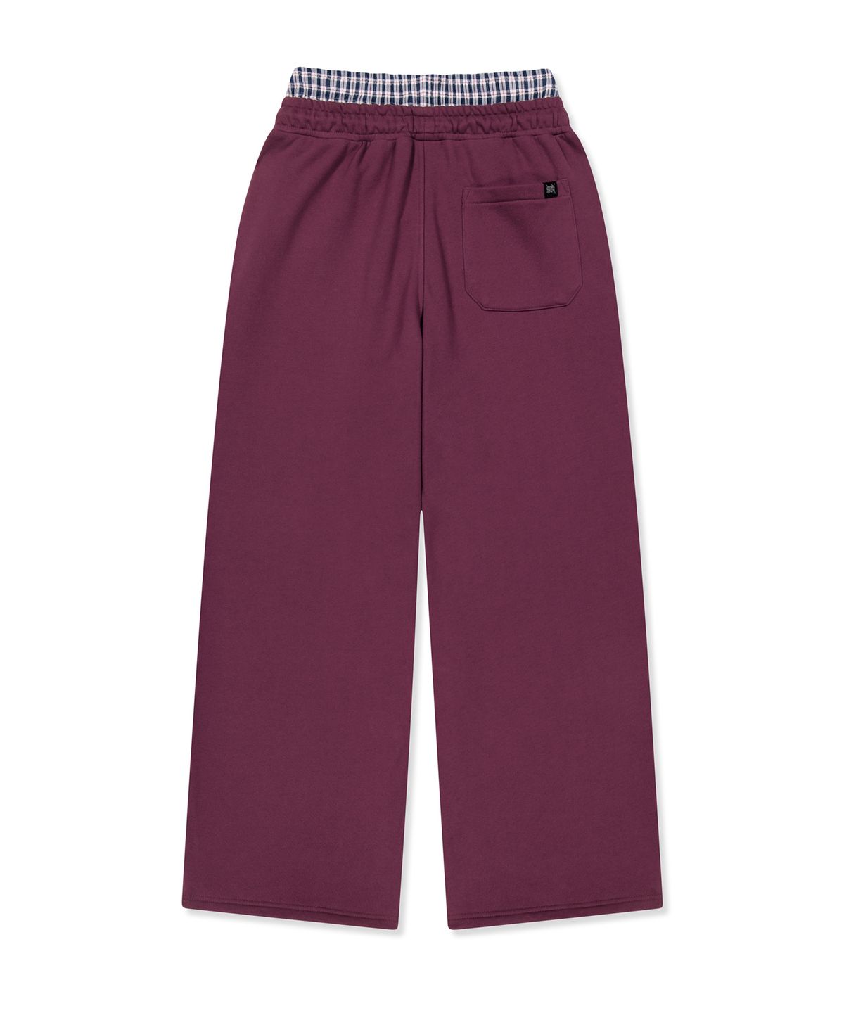 브라운브레스(BROWNBREATH) W CHECK SAGGING PANTS (2colors)