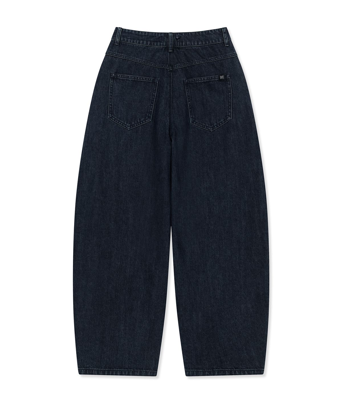 브라운브레스(BROWNBREATH) W SHIRTS LAYERED DENIM PANTS (2colors)