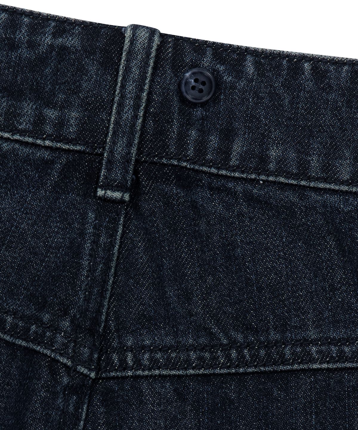 브라운브레스(BROWNBREATH) W SHIRTS LAYERED DENIM PANTS (2colors)