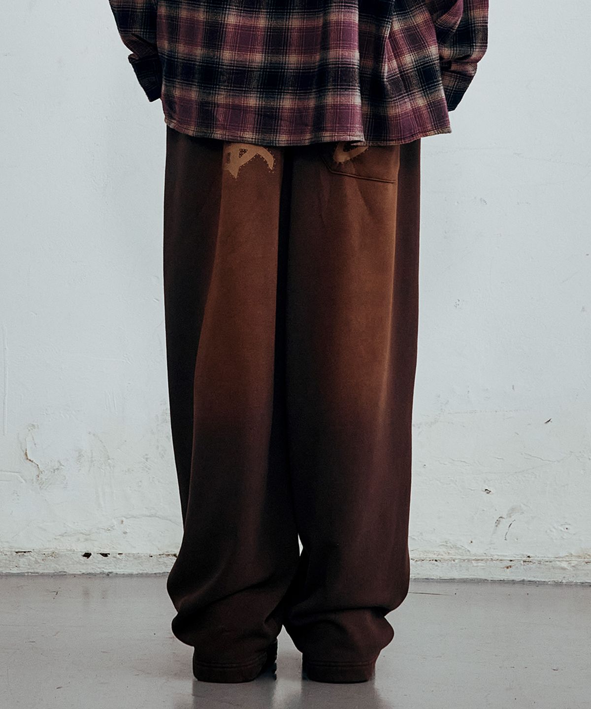 브라운브레스(BROWNBREATH) LAYERING BANDING PANTS (2colors)