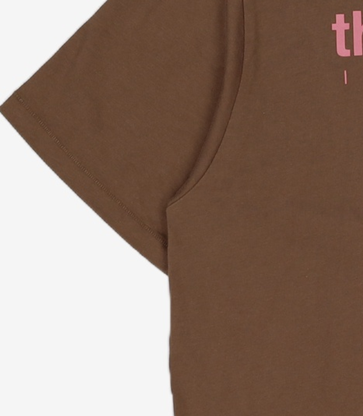 디스이즈네버댓(THISISNEVERTHAT) INTL. Logo Tee Brown L