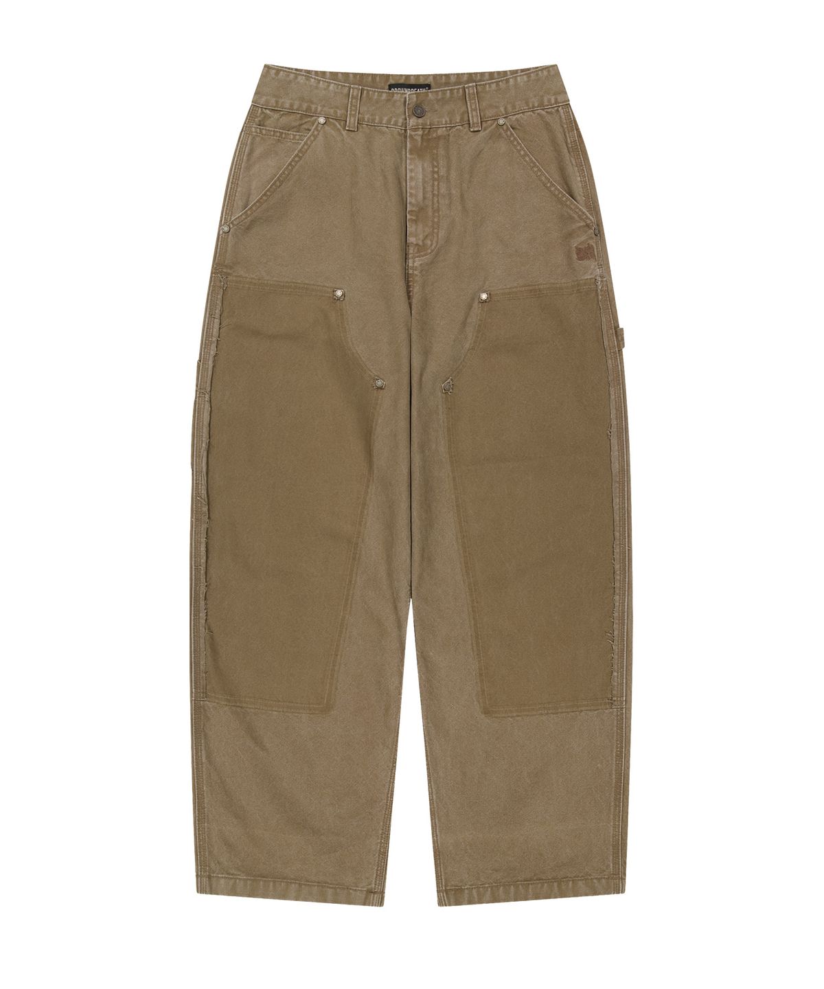 브라운브레스(BROWNBREATH) DOUBLE KNEE SHADOW PANTS (2colors)