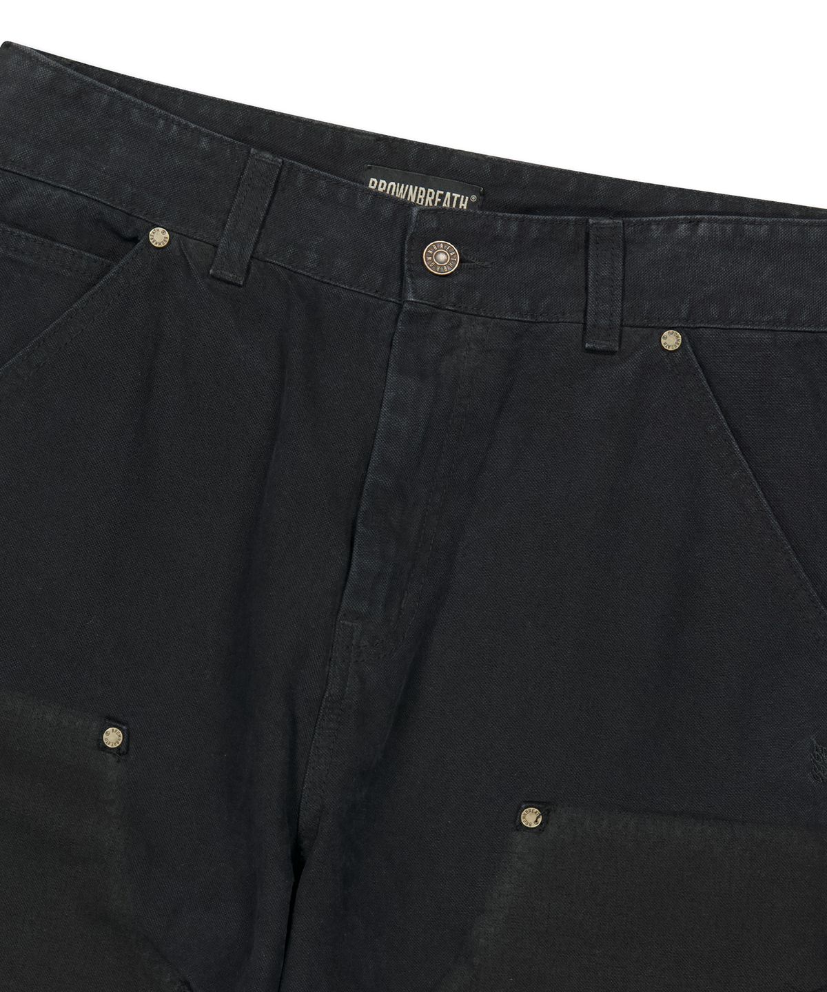 브라운브레스(BROWNBREATH) DOUBLE KNEE SHADOW PANTS (2colors)