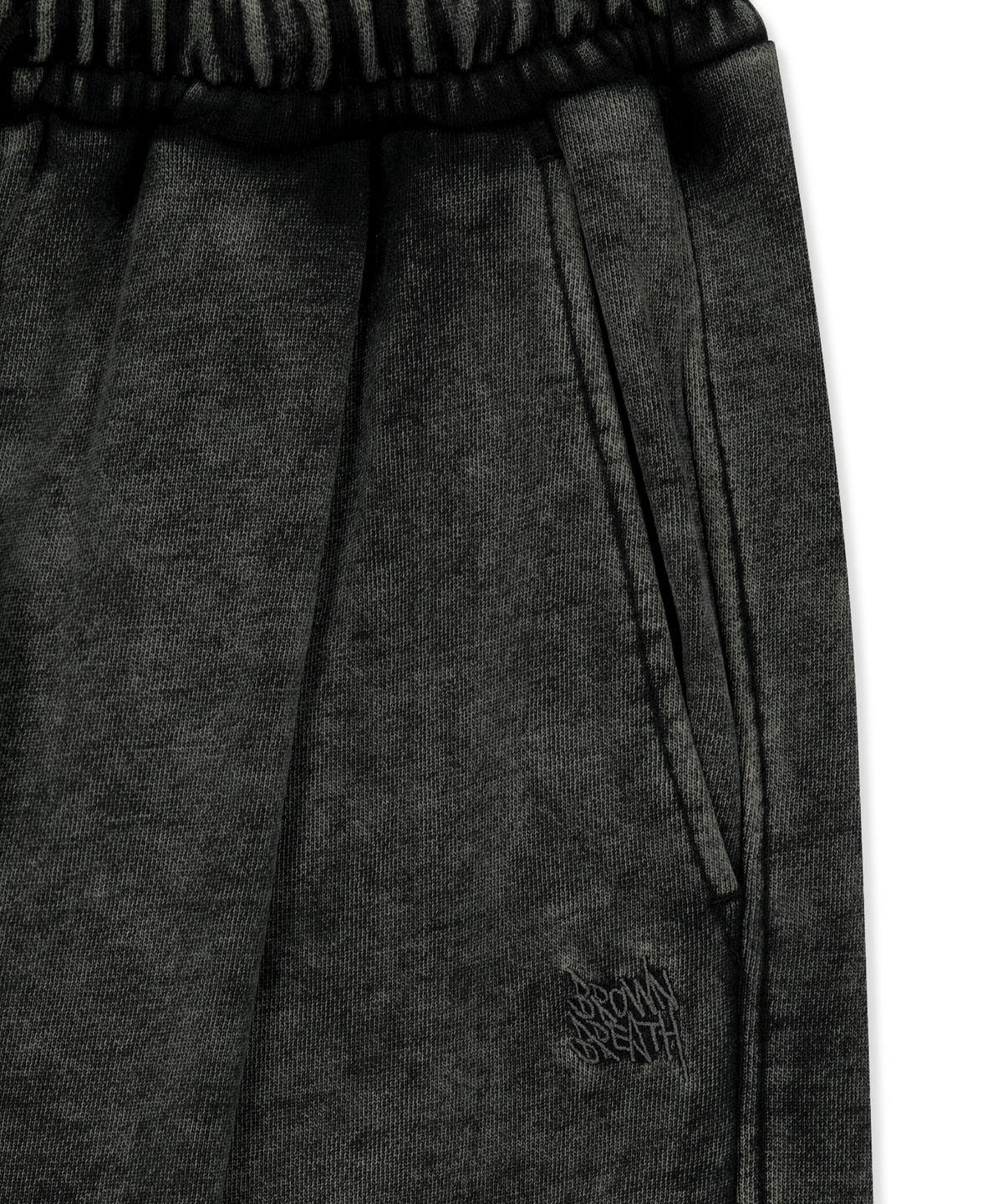 브라운브레스(BROWNBREATH) TAG WASHED BANDING PANTS (3colors)
