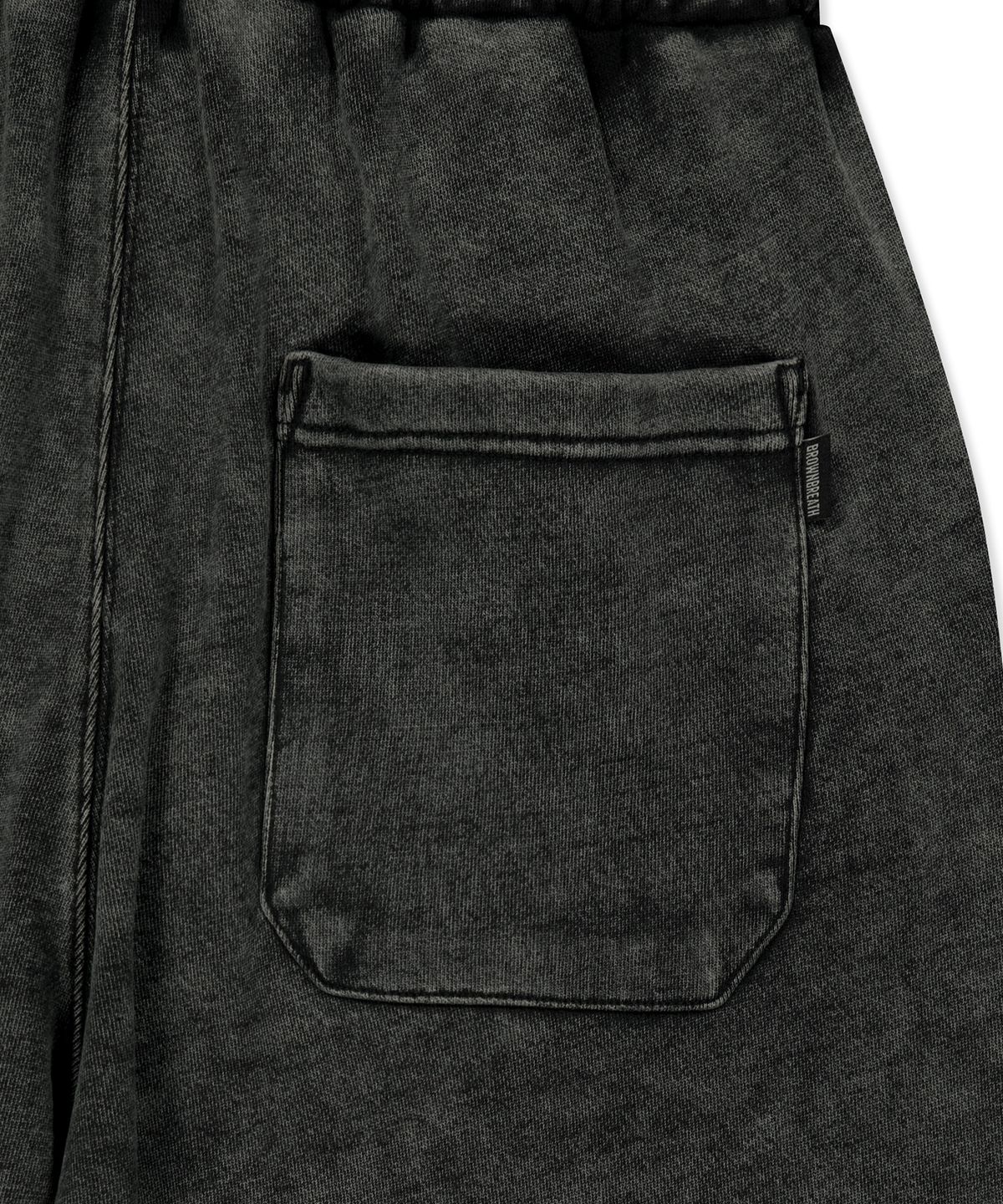브라운브레스(BROWNBREATH) TAG WASHED BANDING PANTS (3colors)