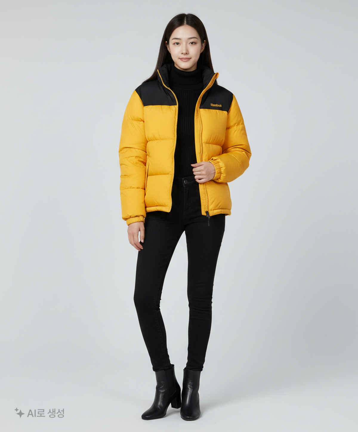리복(REEBOK) 숏 패딩/숏 헤비 아우터 85