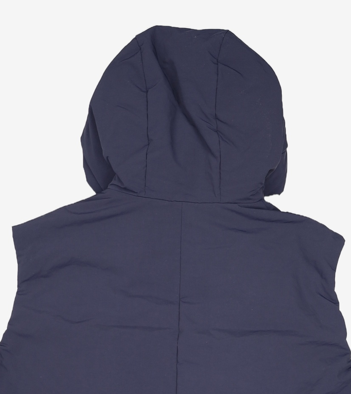 질 샌더(JIL SANDER) 패디드 후드 다운 베스트 - 네이비 / J47AF0011J70008402 50