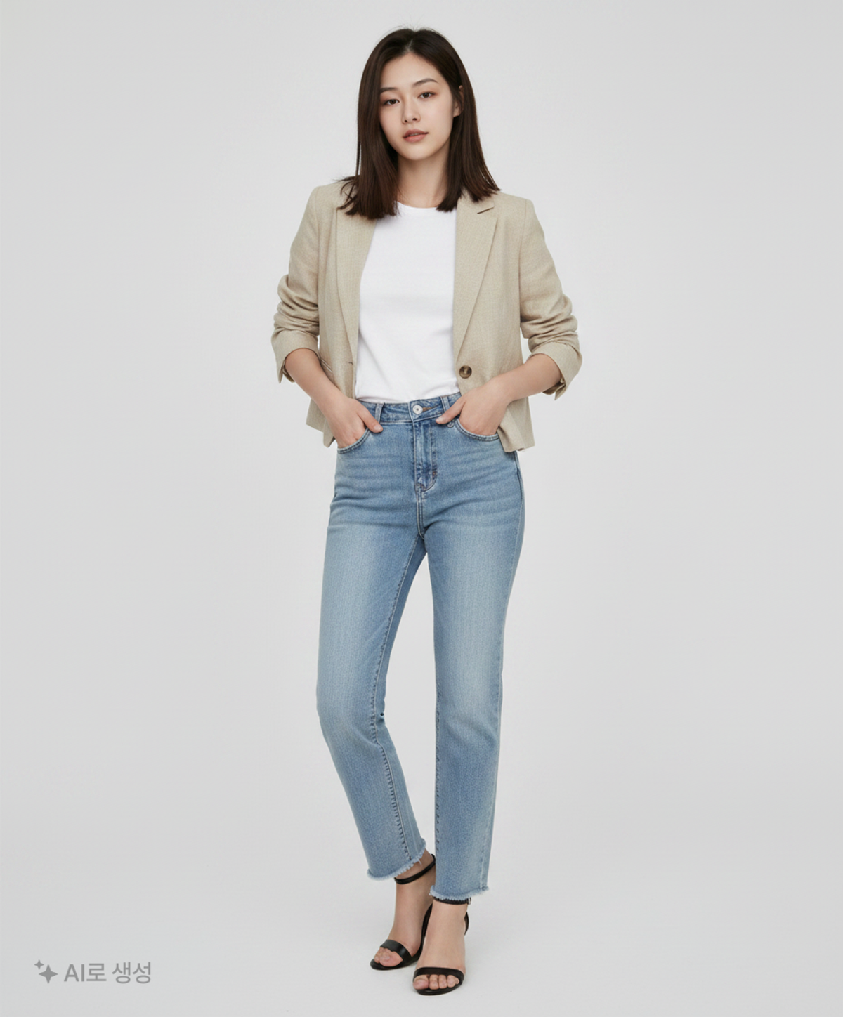 닉스(NIX) 청/데님 팬츠 27