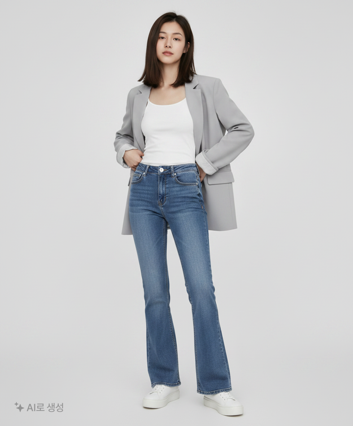 닉스(NIX) 청/데님 팬츠 27