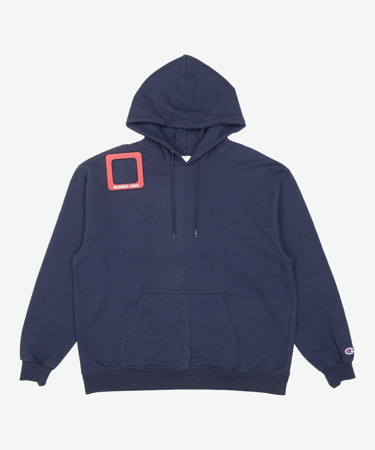 챔피온(CHAMPION) S700 기모 후드티 네이비 XL