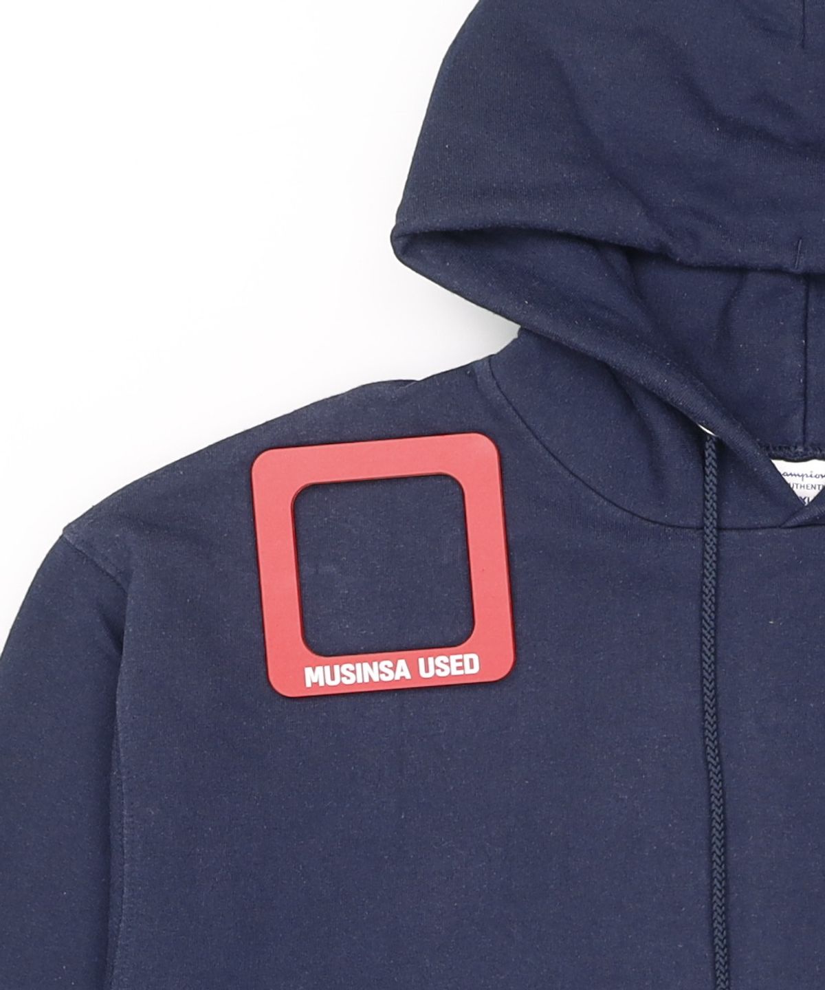 챔피온(CHAMPION) S700 기모 후드티 네이비 XL