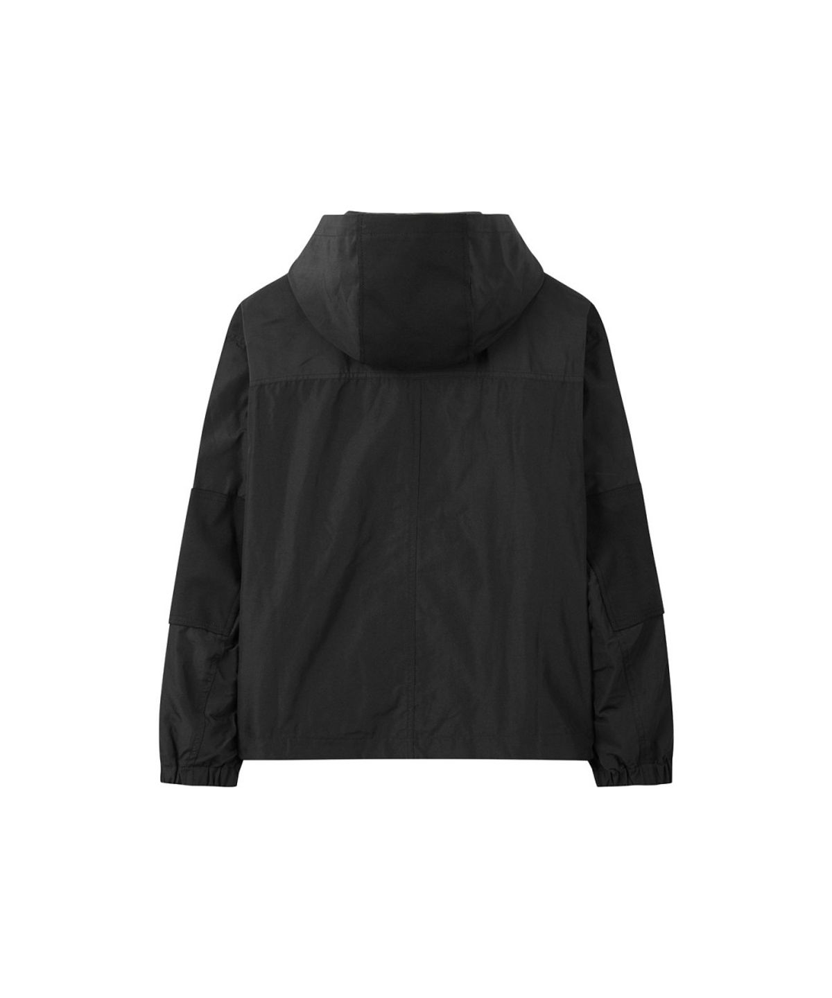래코드(RECODE) Patch-Worked Hoodie Jumper RKUAA26606BKX