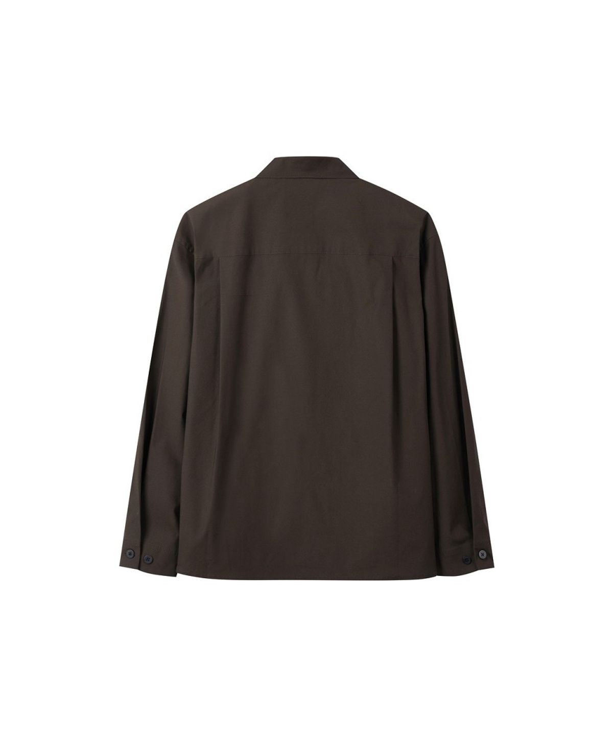 래코드(RECODE) Asymmetric Patchwork Shirt Jacket RKSAA26652BRX