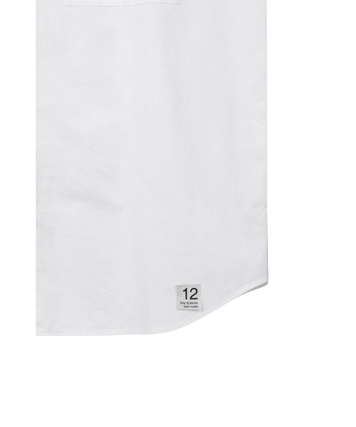 래코드(RECODE) Upside-Down Stripe-Mixed Shirt RKSAA26609WHX