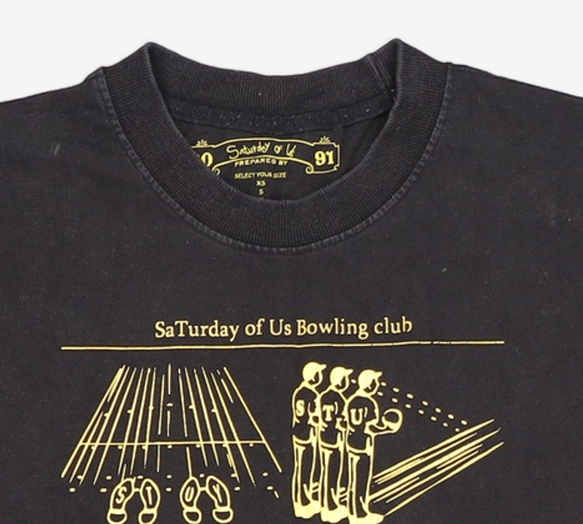 새러데이 오브 어스(SATURDAY OF US) 반소매 티셔츠 L