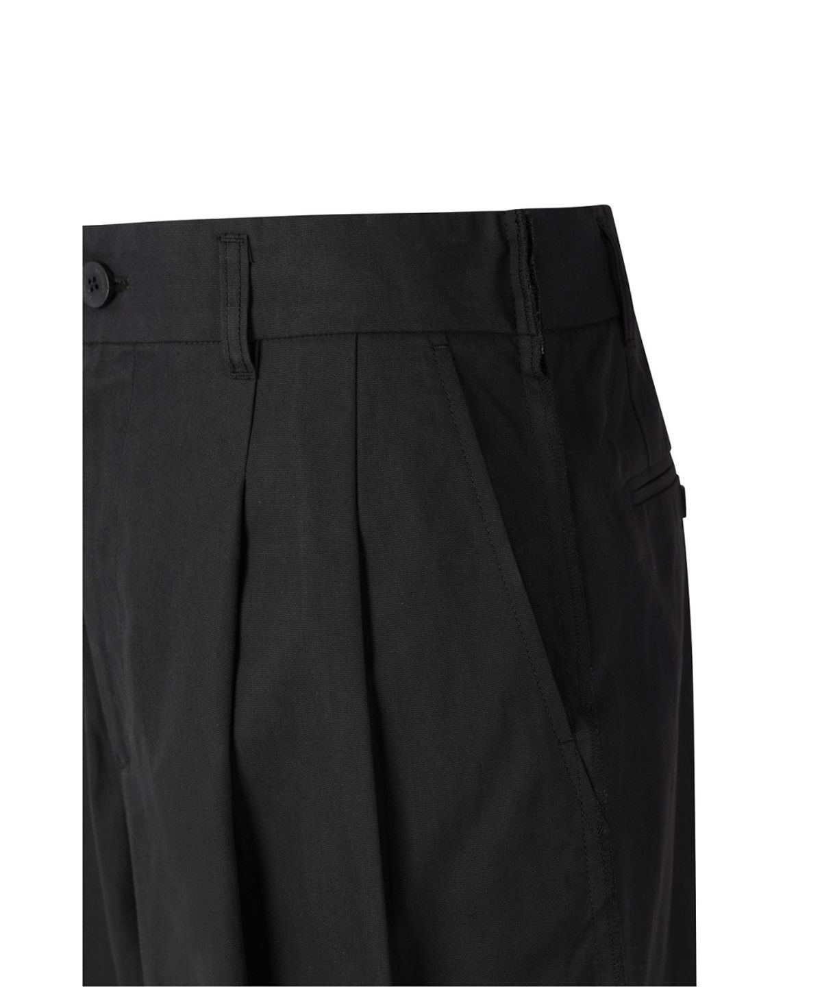 래코드(RECODE) Sleeve-Patched Chino Pants RKPAA26671BKX