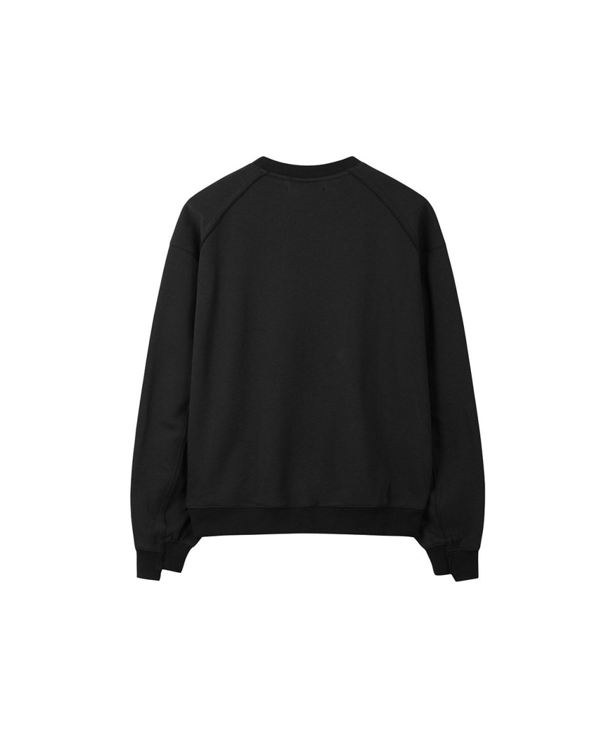 래코드(RECODE) Raw-Edged Sweatshirt RKTAA26663BKX