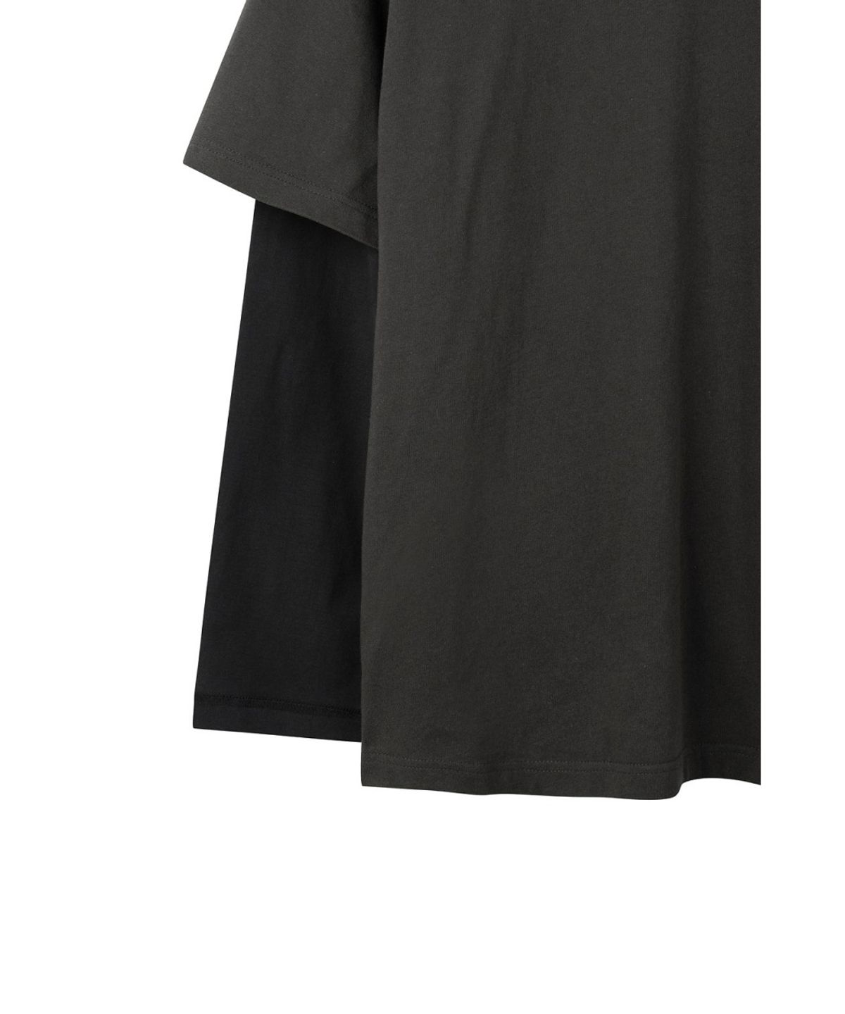 래코드(RECODE) Layered Reversible Long-Sleeve Tee RKTAA26627GYX