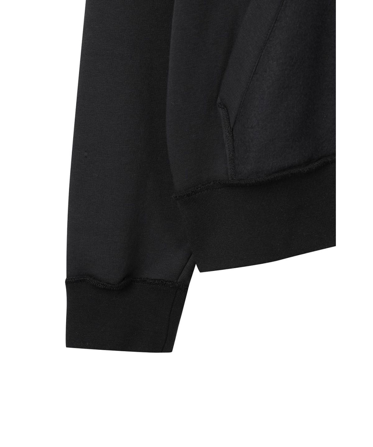 래코드(RECODE) Inside-Out Zip-Up Hoodie RKTAA26662BKX
