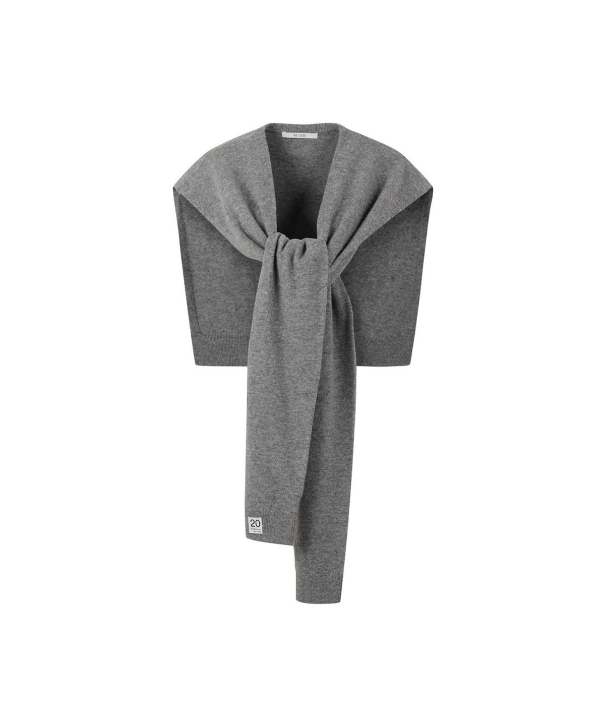 래코드(RECODE) Wrap-Around Sweater Scarf RQWAA26562GYX