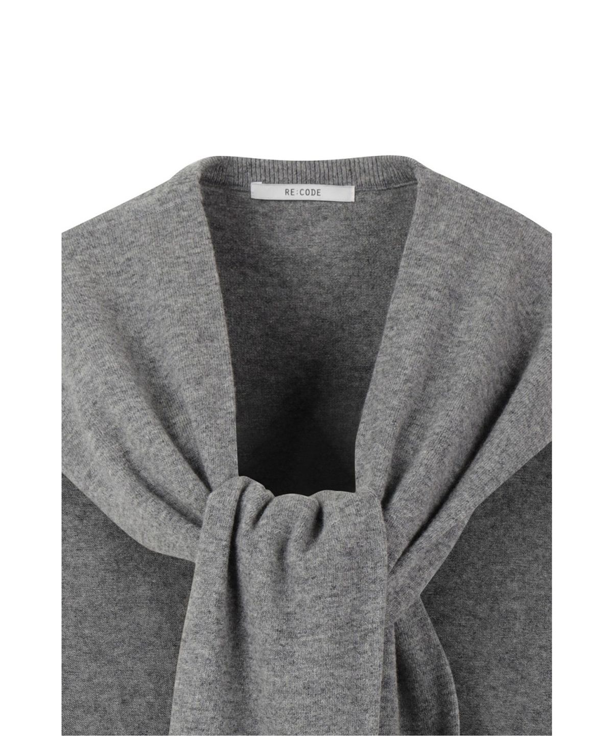 래코드(RECODE) Wrap-Around Sweater Scarf RQWAA26562GYX