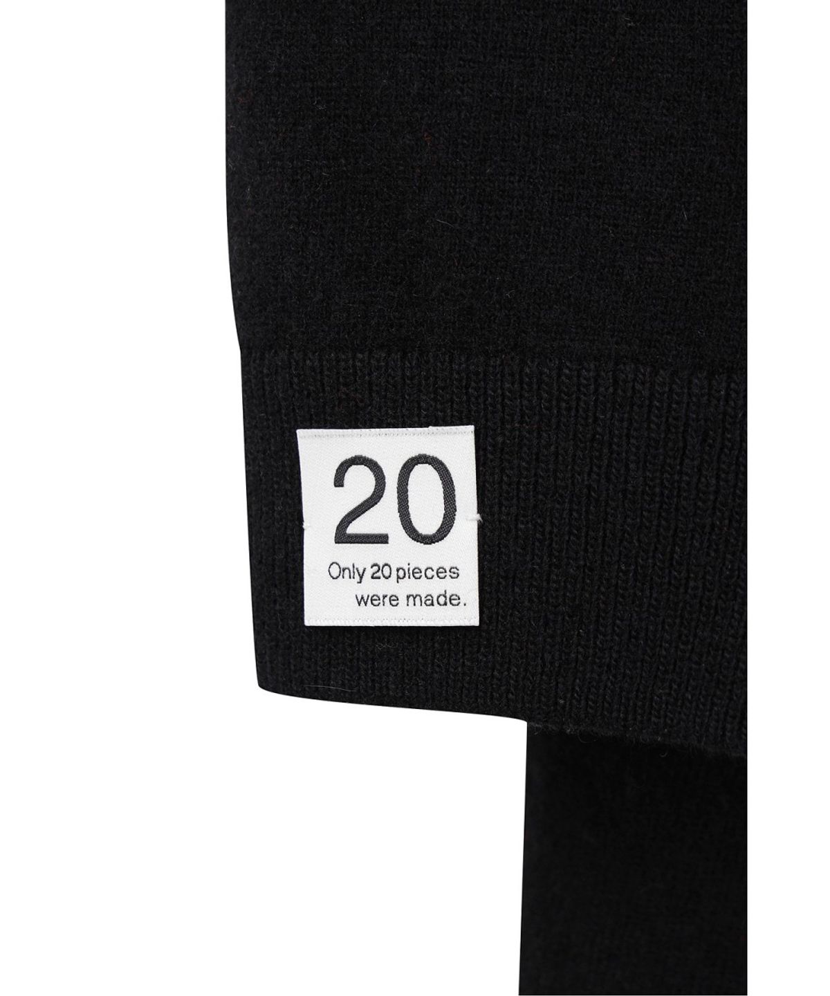 래코드(RECODE) Wrap-Around Sweater Scarf RQWAA26562BKX