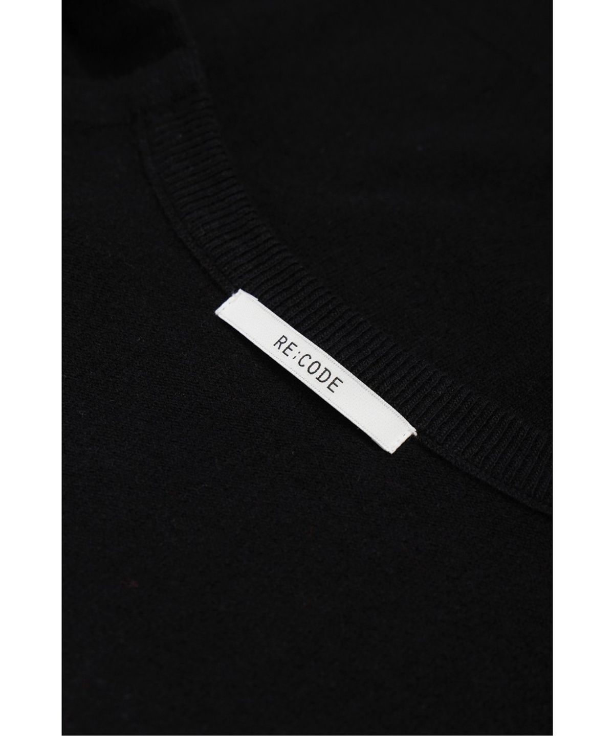 래코드(RECODE) Wrap-Around Sweater Scarf RQWAA26562BKX