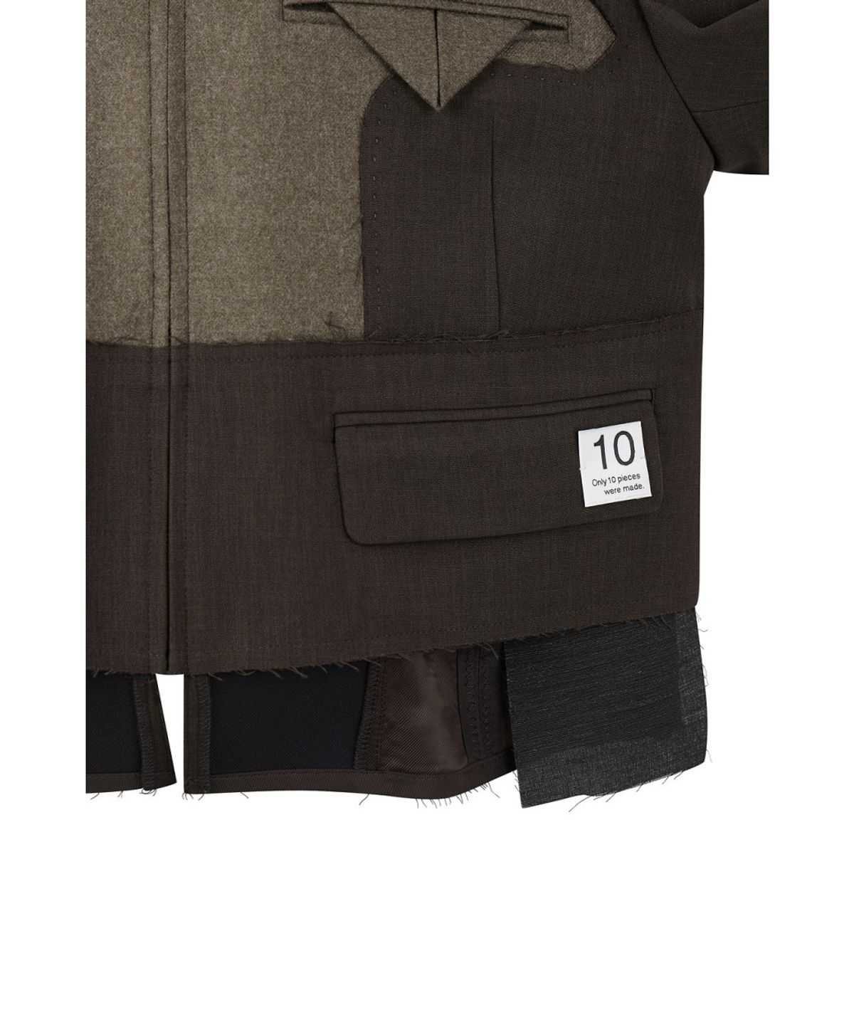 래코드(RECODE) Inside-Out Crop Jacket RQJAA26513BRX