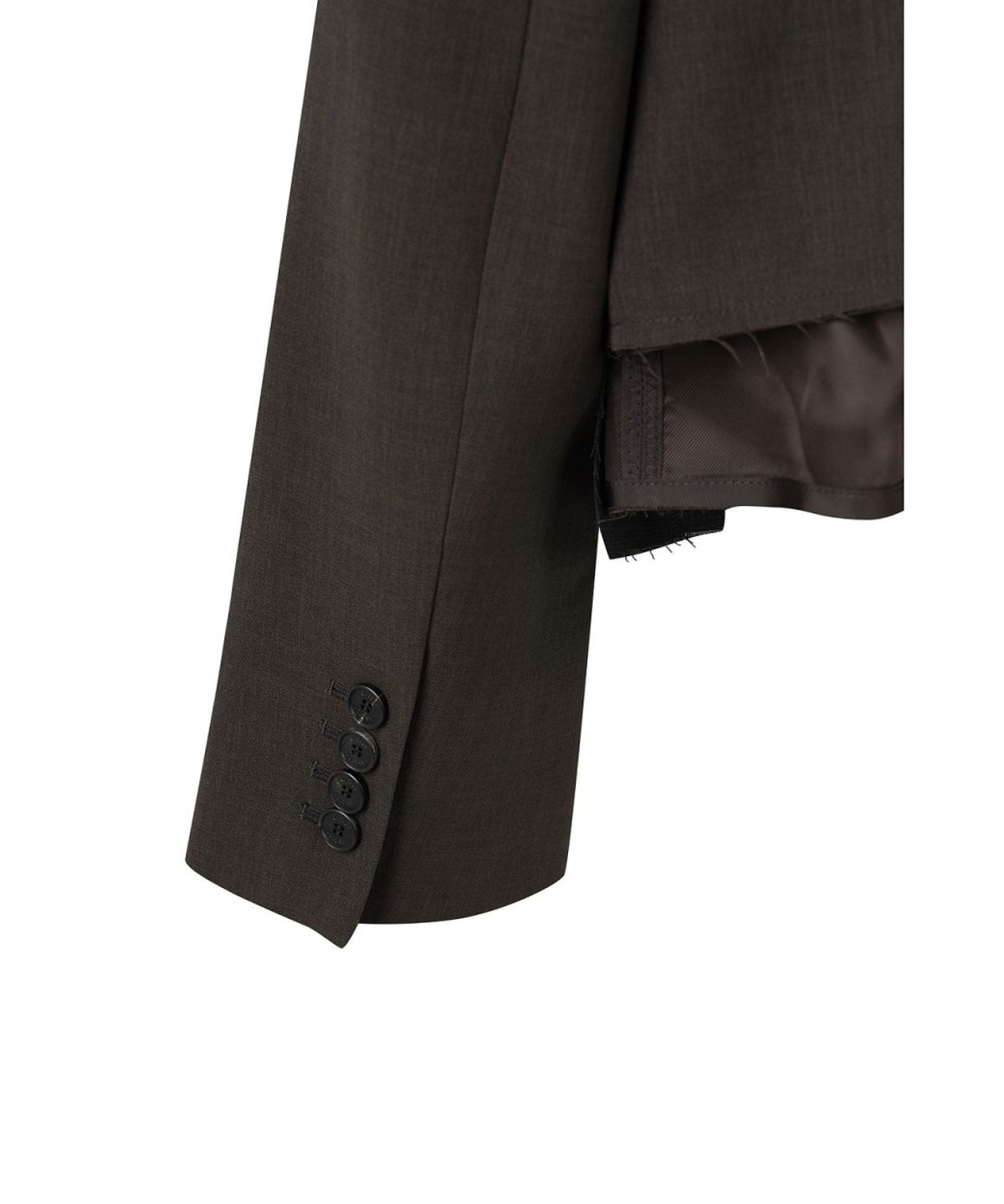 래코드(RECODE) Inside-Out Crop Jacket RQJAA26513BRX