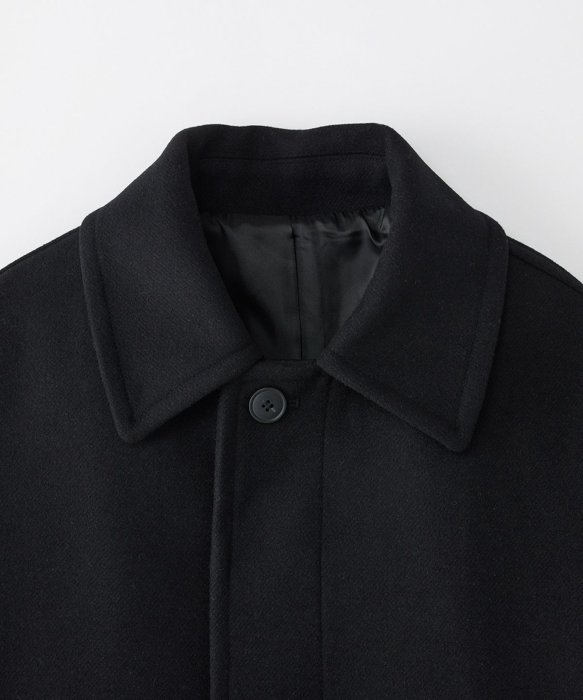 에스티코(STCO) 미니멀 발마칸 WOOL 코트_블랙 (오버핏)_SCTVD76OSB