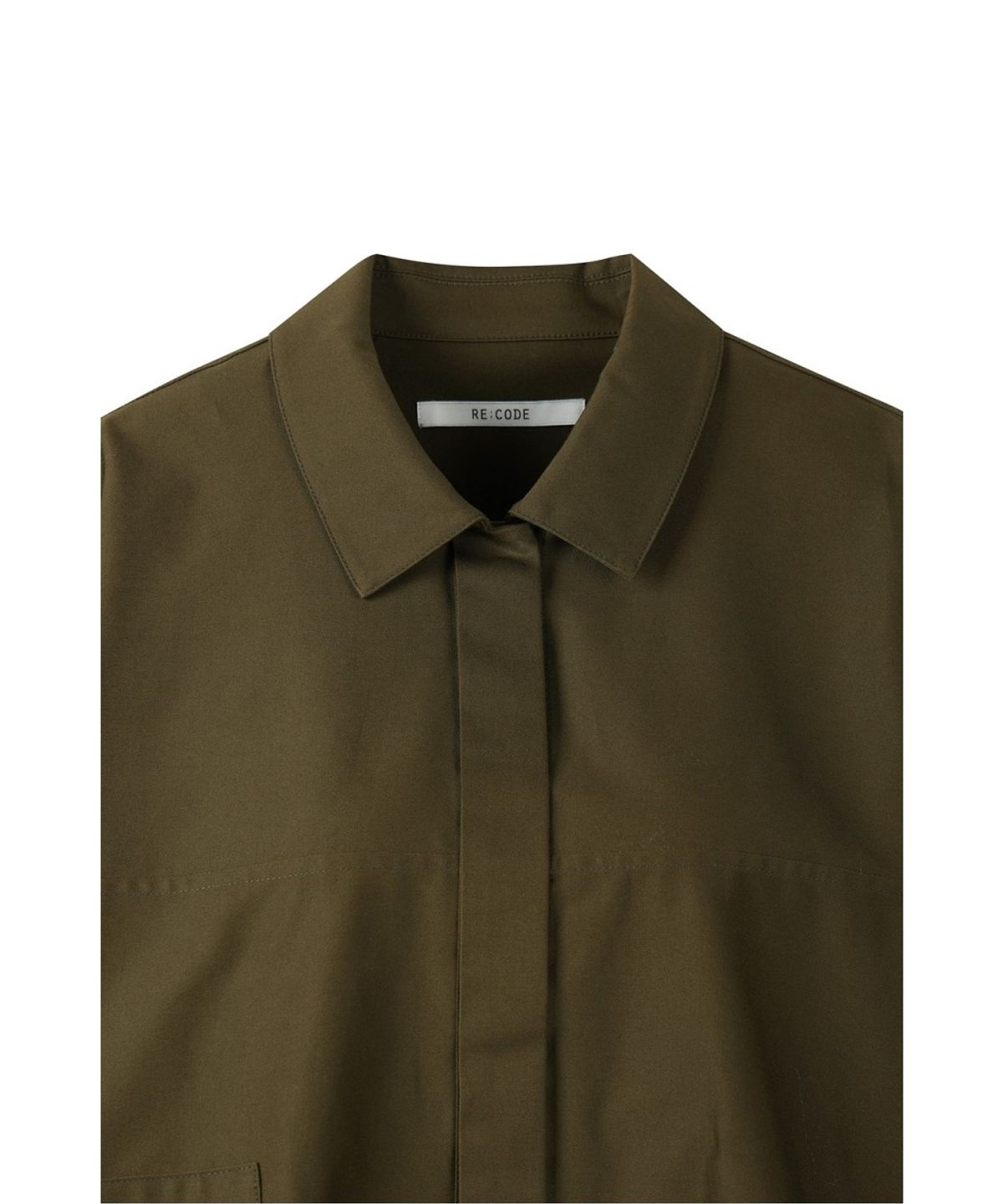 래코드(RECODE) Upside Down Trucker Shirt RQSAA26516KHX