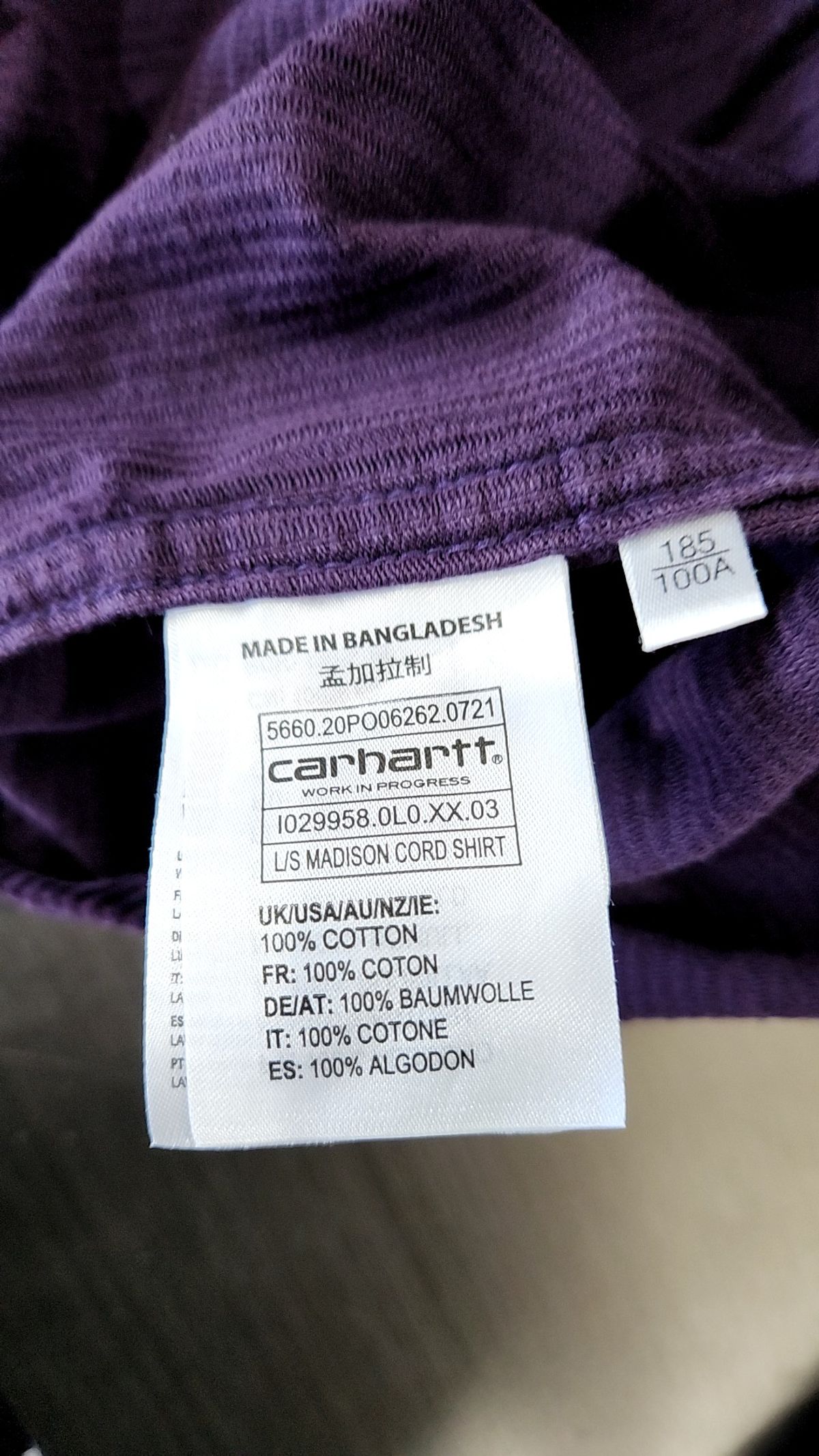 칼하트WIP(CARHARTT WIP) 캐주얼 셔츠 XL