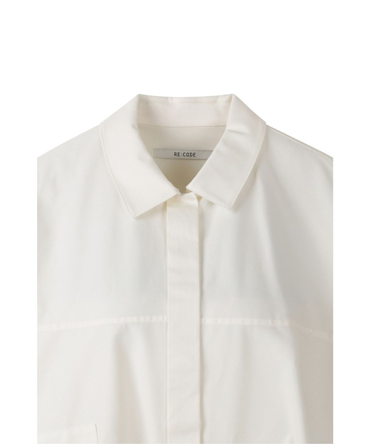 래코드(RECODE) Upside Down Trucker Shirt RQSAA26516WHX