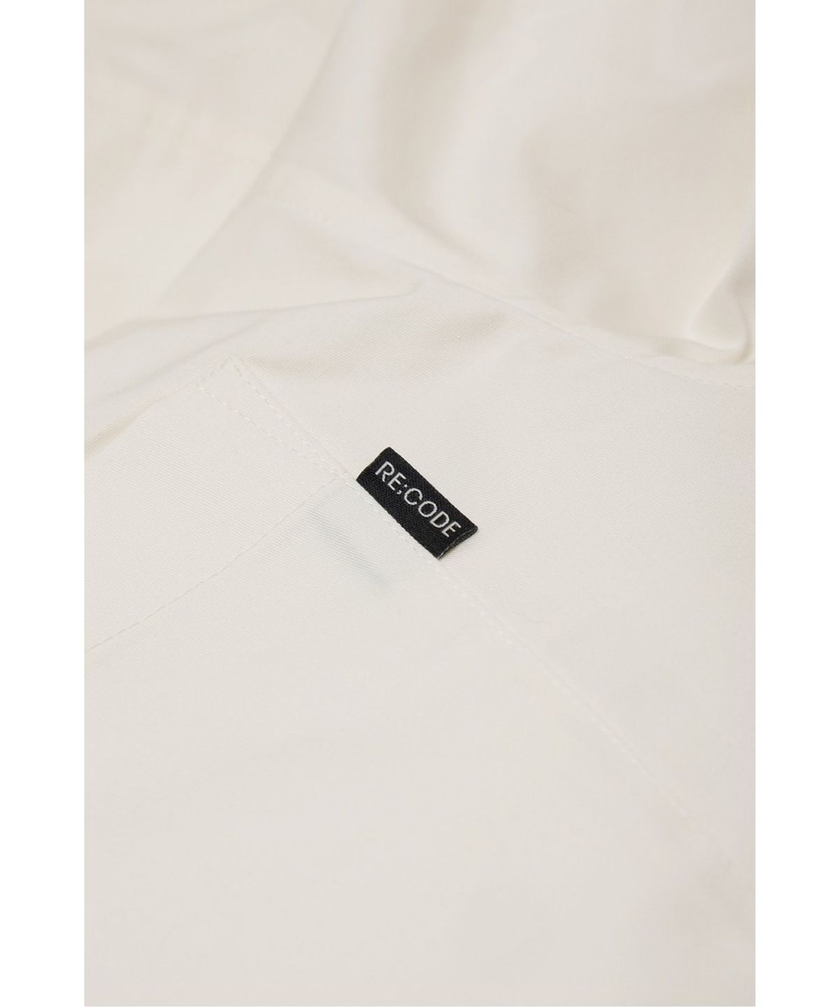 래코드(RECODE) Upside Down Trucker Shirt RQSAA26516WHX