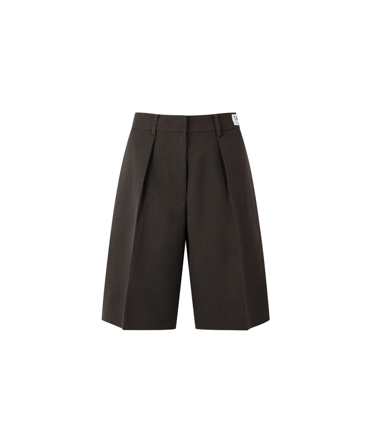 래코드(RECODE) Back Raw Edge Bermuda Shorts  RQPAA26546BRX