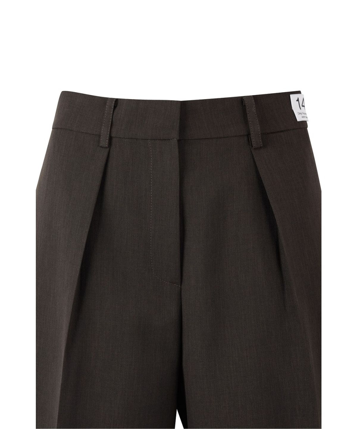 래코드(RECODE) Back Raw Edge Bermuda Shorts  RQPAA26546BRX