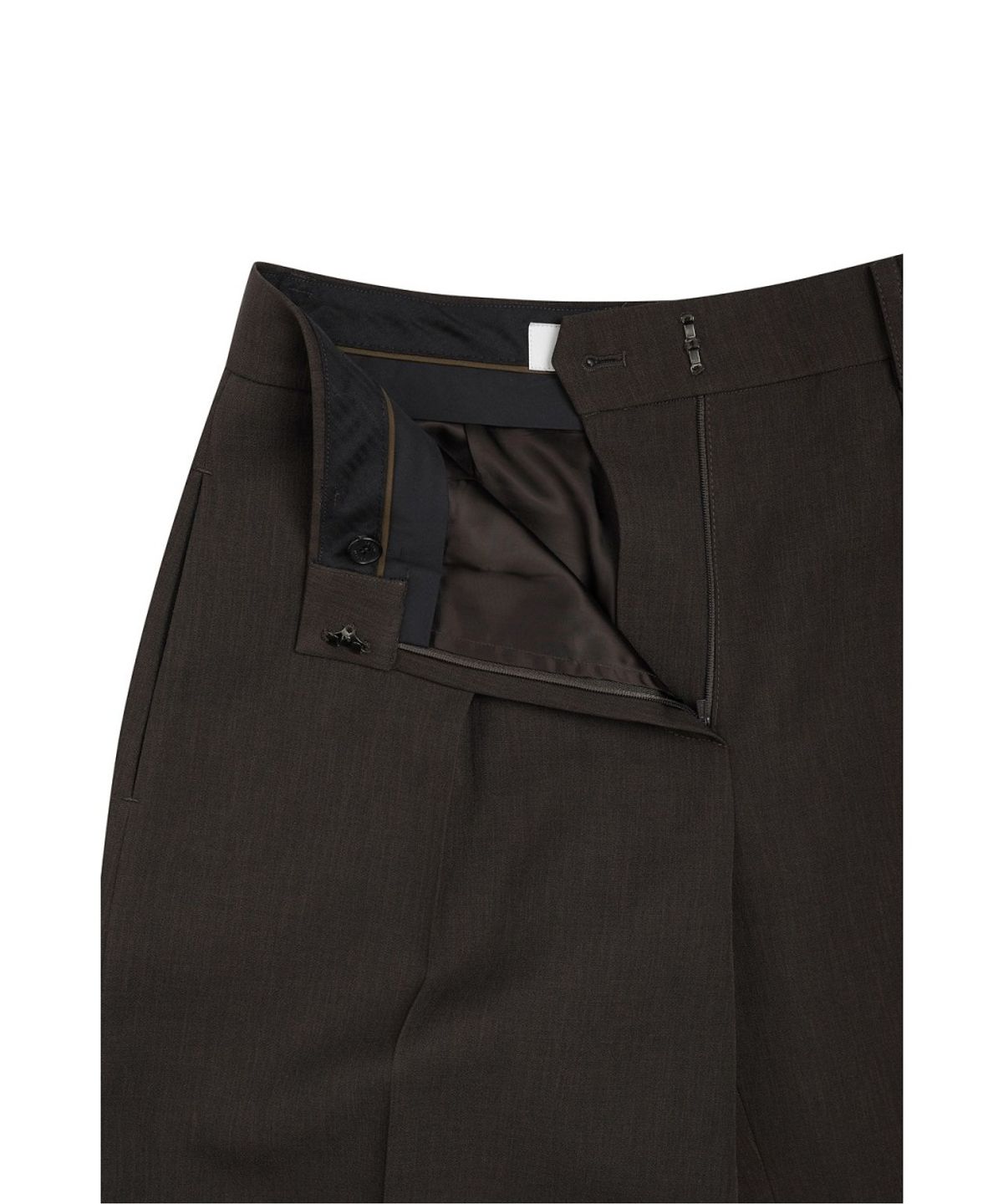 래코드(RECODE) Back Raw Edge Bermuda Shorts  RQPAA26546BRX