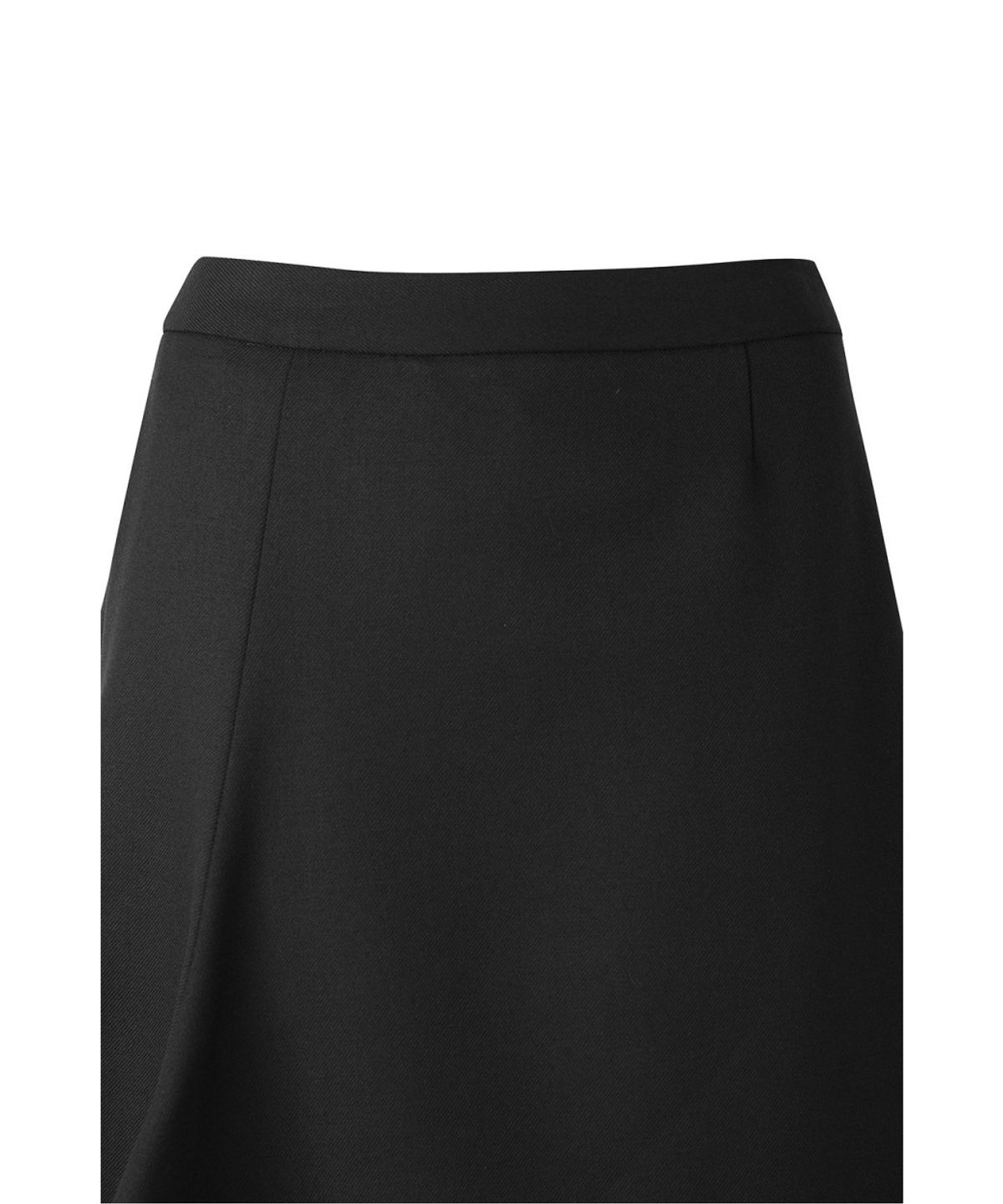 래코드(RECODE) Asymmetric Wrap Skirt RQKAA26565BKX