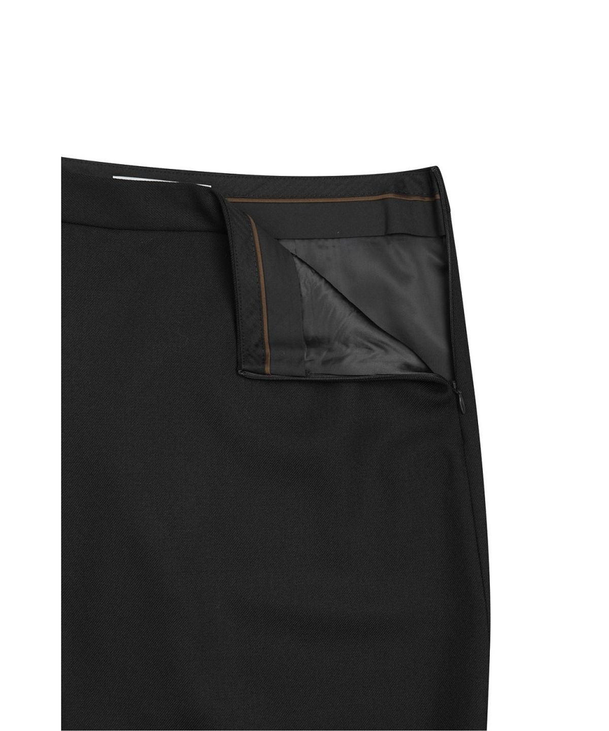 래코드(RECODE) Asymmetric Wrap Skirt RQKAA26565BKX