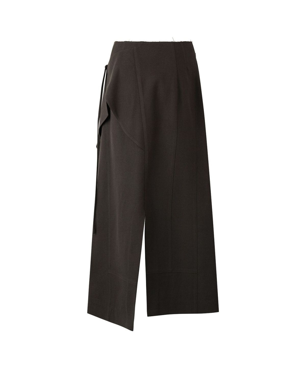 래코드(RECODE) Asymmetric Wrap Skirt RQKAA26597BRX