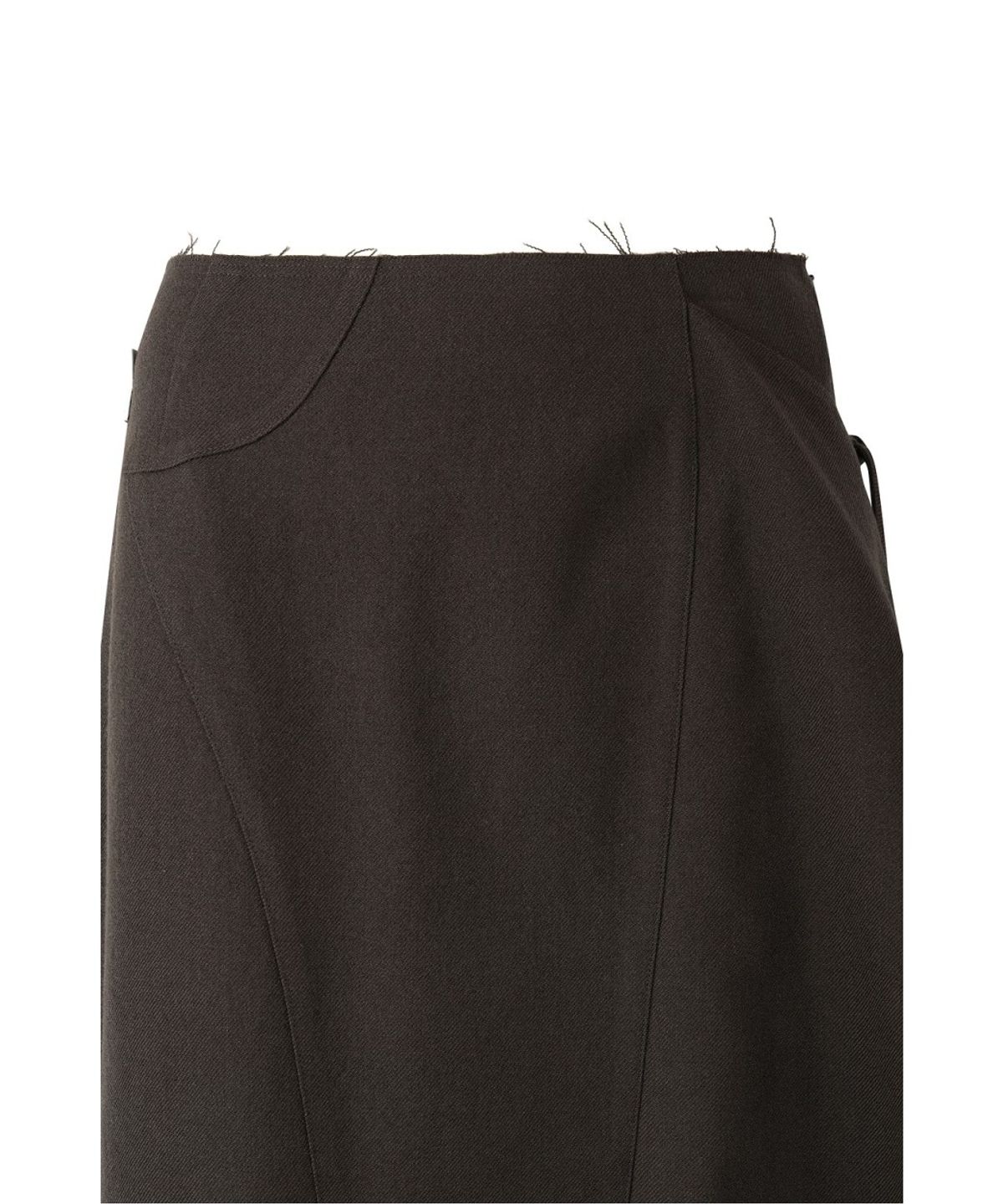 래코드(RECODE) Asymmetric Wrap Skirt RQKAA26597BRX