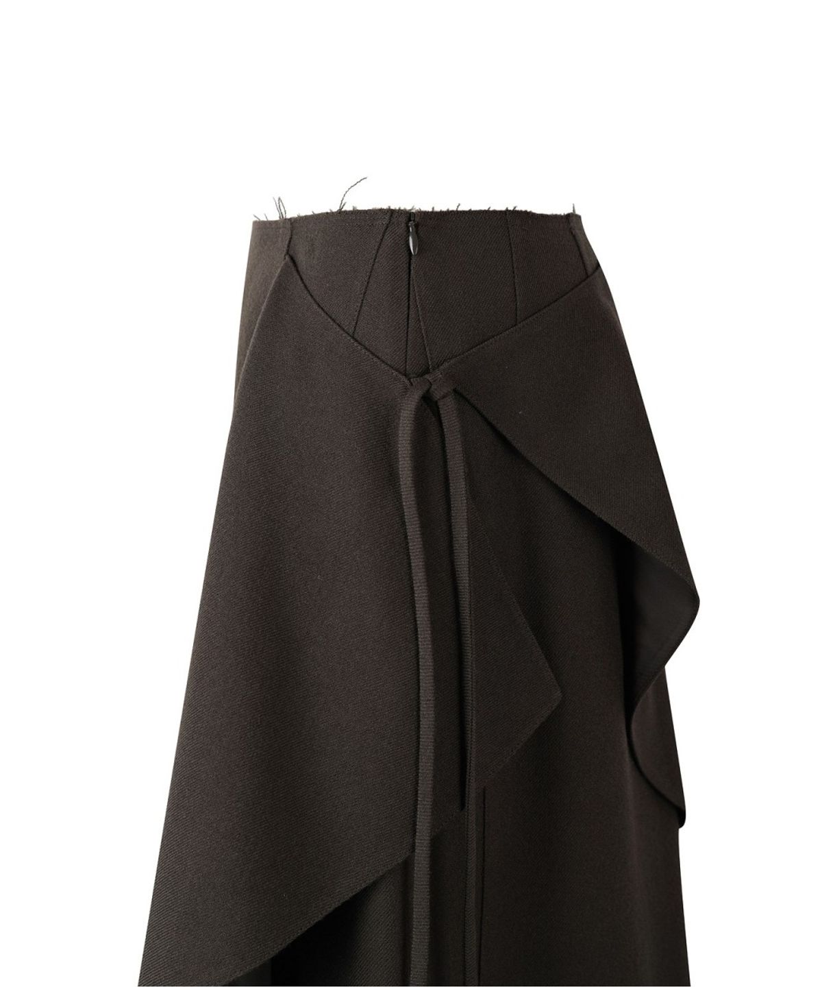 래코드(RECODE) Asymmetric Wrap Skirt RQKAA26597BRX
