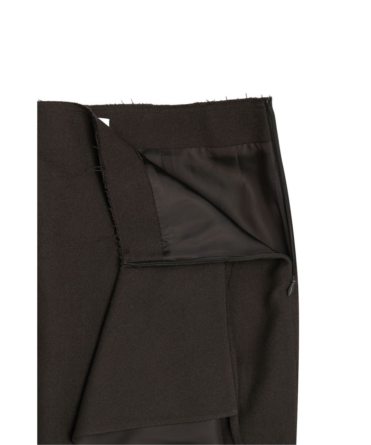 래코드(RECODE) Asymmetric Wrap Skirt RQKAA26597BRX